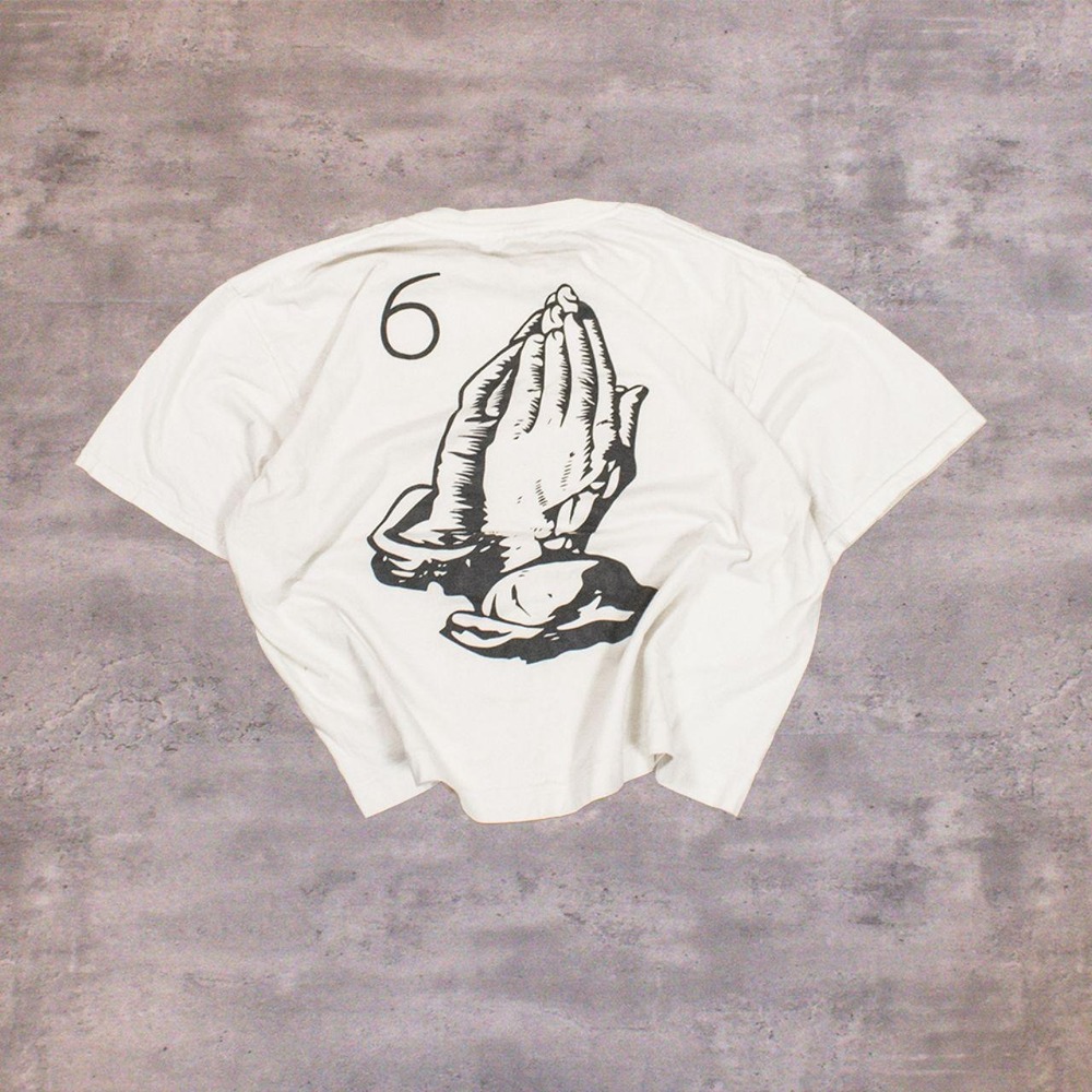 Drake 6 God If Your Reading This It's Too Late Cropped & Boxy White T-Shirt